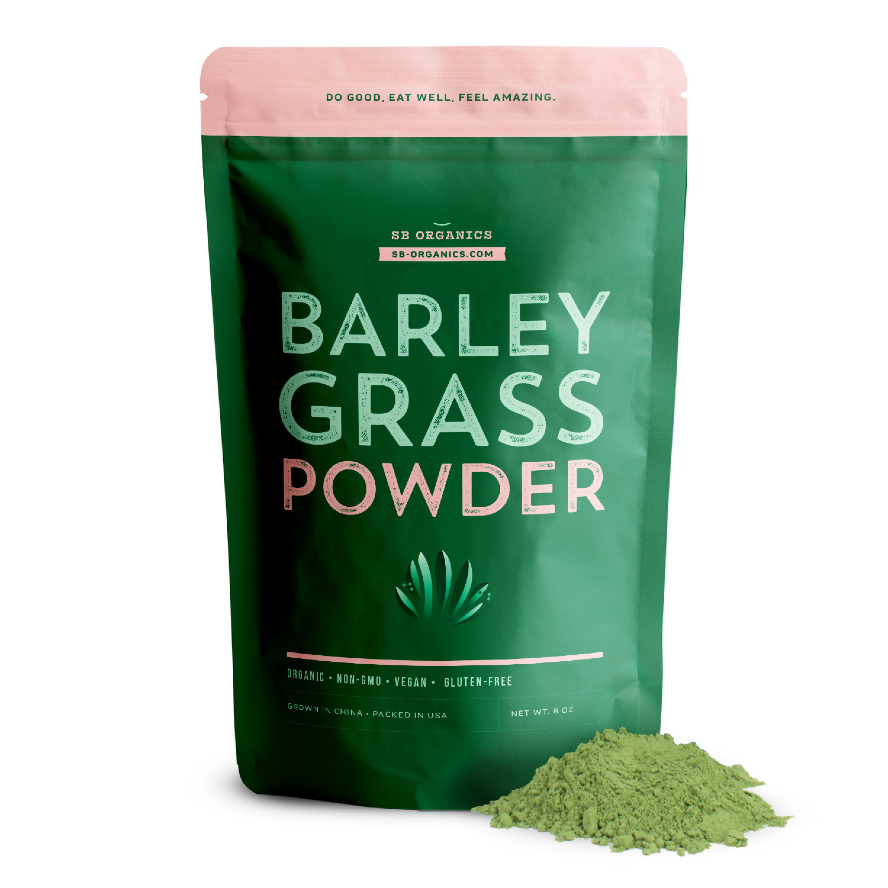 Powdered barley outlet grass