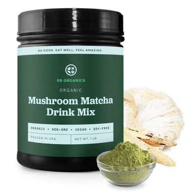 Mushroom Matcha Drink Mix