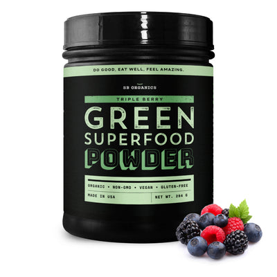 Green Superfood Triple Berry Powder - 294 g