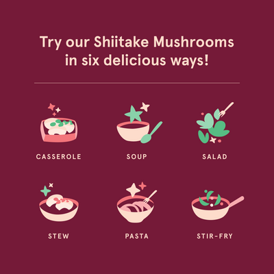 Sliced Shiitake Mushrooms