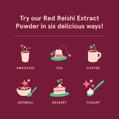 Red Reishi Extract Powder - 8 oz