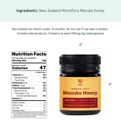 Manuka Honey MGO 2+