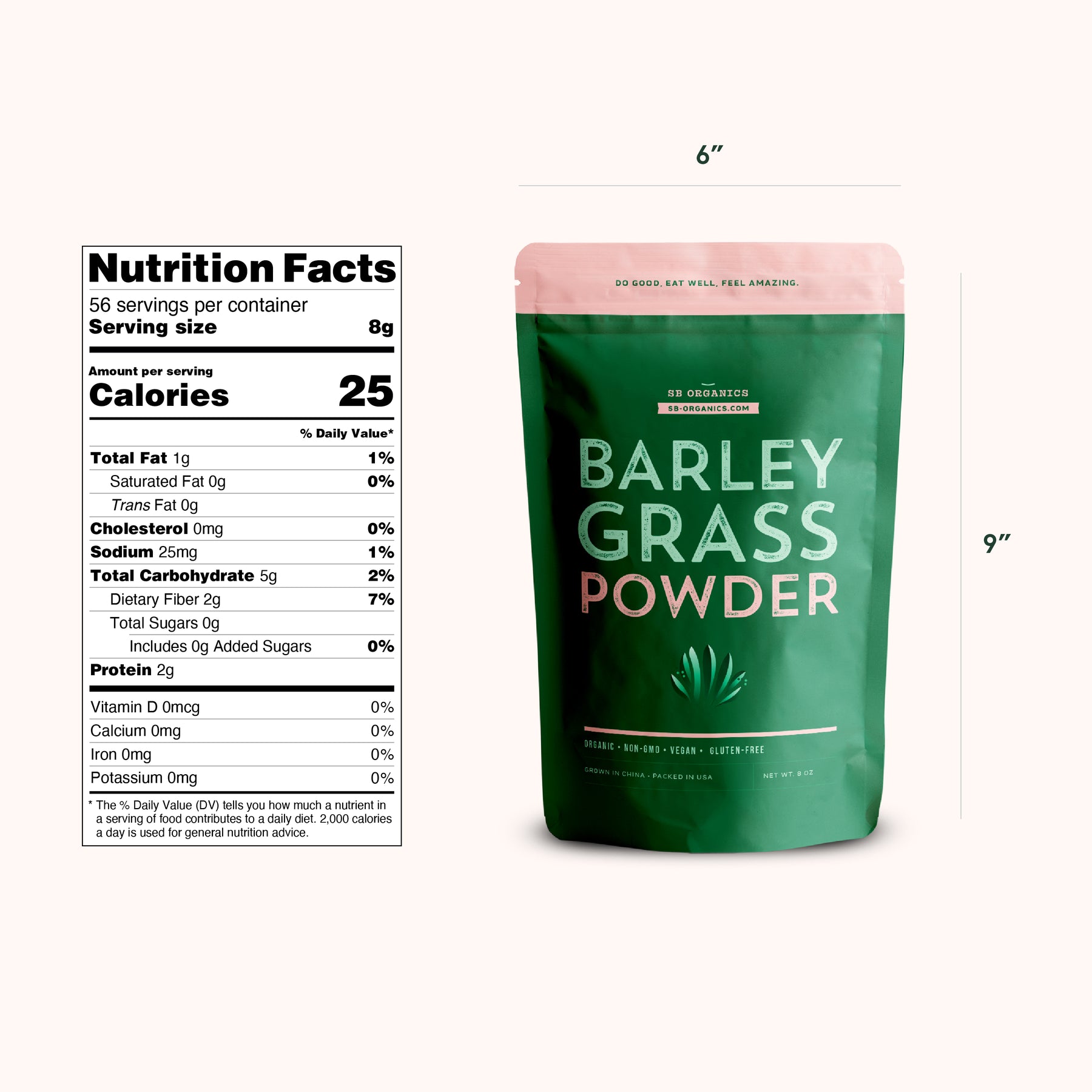 Nature's Way Barley Grass Bulk Powder, 9 oz - Pay Less Super Markets