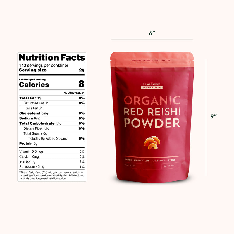 Red Reishi Extract Powder - 8 oz