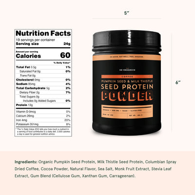 Pumpkin & Milk Thistle Seed Protein Powder