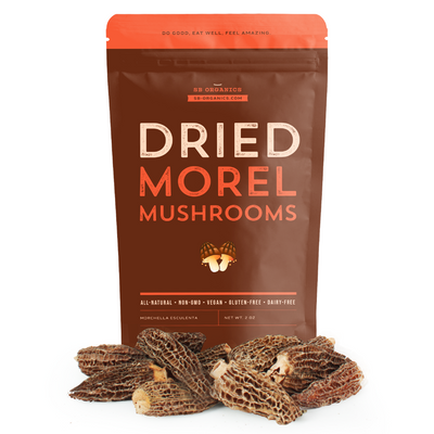 Dried Morel Morchella Mushrooms - 2oz